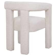 Ivory Elro Boucle Armchair